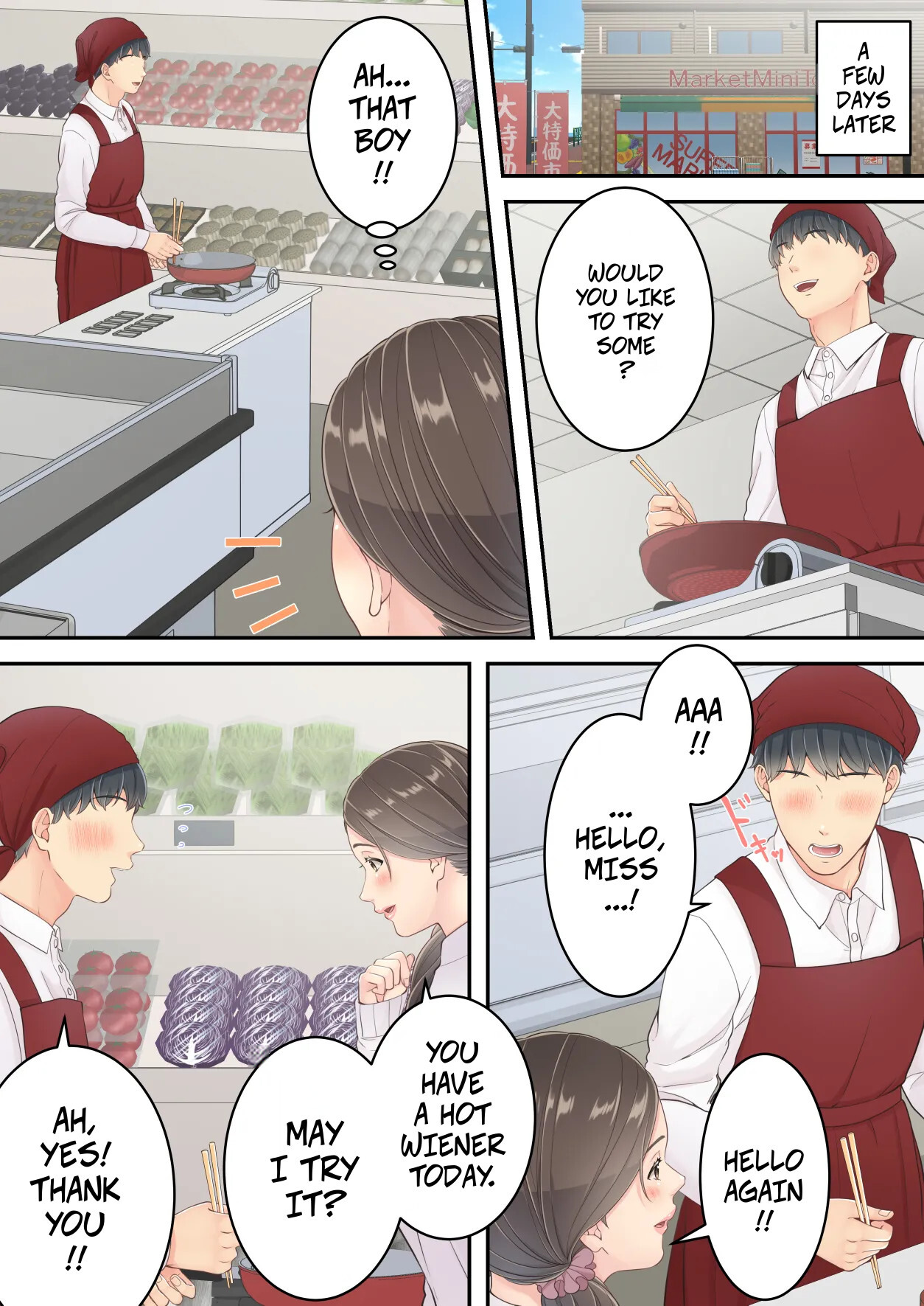 Hentai Manga Comic-A Normal Mother Goes on a Sweet Affair Trip With a Boy the Same Age as Her Son-Read-14